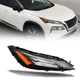 Headlight Headlamp Passenger Side w/Halogen LED DRL For Nissan Rogue 2021-2023
