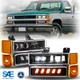 LED Headlight DOT Bumper Light For Chevy Suburban C1500 C2500 1994 95 96 97 1999