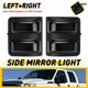 2X Side Mirror Turn Signal Light Lens For 08-16 Ford F-250 F-350 F-450 F-550 New