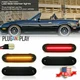 4X LED Side Marker Light Smoked Lens Front Rear FOR MAZDA MX-5 MIATA 1990-2005