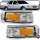 1995-1997 LINCOLN TOWN CAR Left Right Sides Pair Corner Marker Signal Lights