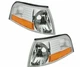 TYC Corner Side Marker Parking Signal Light Lamps Set for 03-05 Mercury Marquis