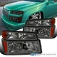 Smoke Fits 2004-2012 Chevy Colorado Canyon Canyon Headlights+Parking Corner