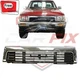 New Front Grille Chrome Shell with Black Insert For 1989-1991 Toyota Pickup