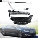3PCS Right Driving Lamp Front Fog Light Cover Trim For Lincoln MKZ 2017-2020