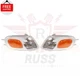 New Front Corner Light Left & Right Pair Set Fits 1997-2005 Chevrolet Venture