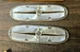 1958 PONTIAC PARKING LIGHT LAMP LENSES PAIR NORS GLO BRITE 1018 
