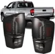 Smoke Tail Lights For 2016-2023 Toyota Tacoma DRL LED Rear Brake Assembly Lamps