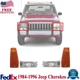 Front Turn Signal Lights For 84-96 Jeep Cherokee Comanche Wagoneer Side Markers