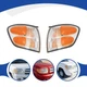 For 2001-2004 Toyota Tundra Sequoia Turn Signal Lights Front Amber Side Marker