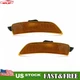 Pair Amber Lens Front Bumper Side Marker Lights Fits 2016-2022 Mazda MX-5 Miata