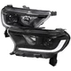 Fits 19-21 FORD RANGER Projector Headlight With Clear Lens