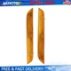 Front Bumper Side Marker Reflector Amber Lamps For BMW E71 X6 2008-2014 2-20X