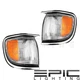 Chrome Corner Turn Signal Lights for 1996-99 NISSAN PATHFINDER - Left Right Pair