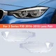For BMW 3 Series F30 F31 F35 2016-2018 LED Headlight Lens Cover Driver Passenger