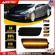 For 2010-2014 VW MK6 Golf GTI Front Amber LED Side Marker Light Lamp Smoked H