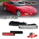 4PCS Smoke LED Bumper Signal+Side Marker For 93-97 Pontiac Firebird/Trans AM LS1