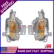2Pcs Front Left & Right Side Turn Signal Light For Mazda 3 / 3 Sport 2017-2018