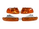 DEPO JDM Amber Corner + Bumper Signal Light For 1990-1991 Acura Integra LS/GS/RS