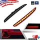 For Honda Civic 2017-21 Sequential Bumper Reflector LED Brake Light Fog Lamp 2x