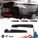 Smoked w/Sequential LED Turn Signal Brake Rear Fog Lights For 2009-2011 Acura TL