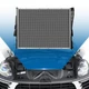 For 1999-2000 BMW 328i 2.8L 323i 2.5L 2003-2008 BMW Z4 3.2L Aluminum Radiator