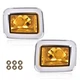 Fit For 2003-2008 H2 Hummer Amber Lens Front Turn Signal Light Parking Lamp