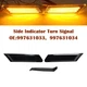 Smoked LED Blinker Side Indicator Turn Signal for Porsche 987 997 CA