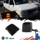 Smoked Amber LED Corner Lights For 1995-2005 Chevrolet Astro GMC Safari Set of 2