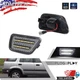 2X Clear Rear Bumper Side Marker Lights White LED Lamps For 1997-2001 Honda CR-V
