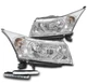 FOR 11-15 CHEVY CRUZE/16 LIMITED CHROME REPLACEMENT HEADLIGHT LAMP W/LED DRL KIT FOR 11-15 CHEVY CRUZE/16 LIMITED CHROME REPLACEMENT HEADLIGHT LAMP W/LED DRL KIT