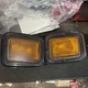 Oem 2003-09 HUMMER H2 FRONT LEFT & RIGHT TURN SIGNAL PARKING LIGHT LAMP SET OF 2