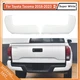 Super White Rear Bumper End Caps Set For Toyota Tacoma 2016-2023 w/o Sensor Hole