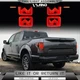 VLAND Full OLED Clear Tail Lights W/Fancy For 2015-2020 Ford F150 Rear Lamp Pair