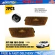 Amber Len Front Fender Side Marker Light Housing For Volkswagen VW MK6 GTI 2-10X