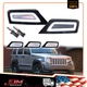 For 08-12 Jeep Liberty Smoked Front Bumper Switchback LED Parking Signal Lights