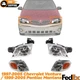 Front Headlight + Corner Lamp Left & Right Side For 97-05 Venture/99-05 Montana