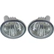 For 2003-2008 Pontiac Vibe Fog Light Pair Driver & Passenger CAPA