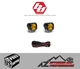 BAJA DESIGNS S1 | Pair Amber Wide Cornering LED Light Set | 387815