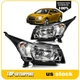 Pair Set Headlight Assembly For 2011-2015 Chevy Cruze 4Door Sedan Black Housing