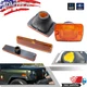 For Jeep 1987-1995 Wrangler YJ Amber Bumper Signal Fender Side Marker Light 4PCS