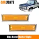 Pair Side Marker Light Fits 1981-91 Chevy GMC C/K 10 Truck Suburban Blazer Jimmy