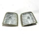 1992-1996 FORD F150 F250 F350 Front Corner Parking Light Housing Pair Set Clear