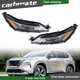 For 2021-2023 Nissan Rogue Black LED Headlights Healamps Pair Left+Right
