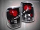 93-97 Ford Ranger Altezza Tail Lights Black 94 95 96 97 New