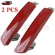 2x Rear Bumper Reflector Light For 2013-2018 Nissan Sentra 2011-2017 Quest