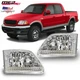 97-04 Chrome Clear Headlights For Ford F-150 F250 Expedition Assembly Left+Right