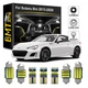 10pcs Interior LED Light Bulbs Package Kit White for 2013-2020 SUBARU BRZ BR-Z