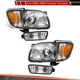 Pair Headlights Corner Signal Lights Bumper Lamp Fit For Toyota Tacoma 2001-2004