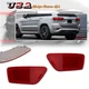 For Jeep Compass Grand Cherokee 11-20 Dodge Journey Red Rear Bumper Reflectors For Jeep Compass Grand Cherokee 11-20 Dodge Journey Red Rear Bumper Reflectors